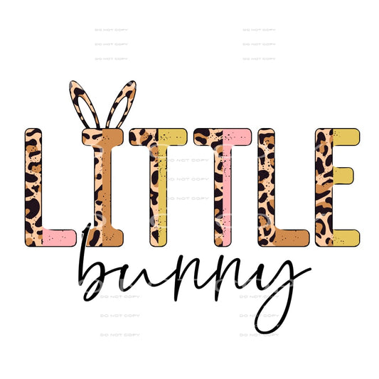 little bunny #4529 Sublimation transfers - Heat Transfer