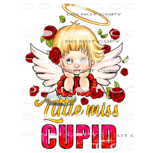 Little Miss Cupid #8748 Sublimation transfers - Heat