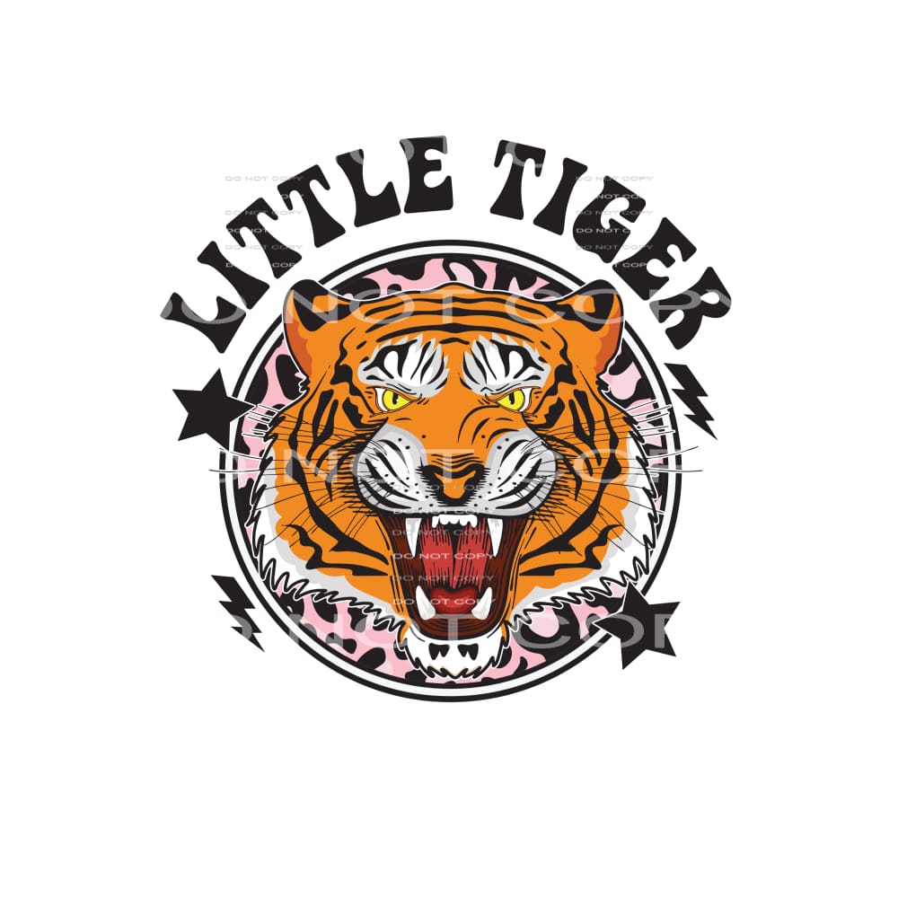 Little Tiger #4932 Sublimation transfers - Heat Transfer