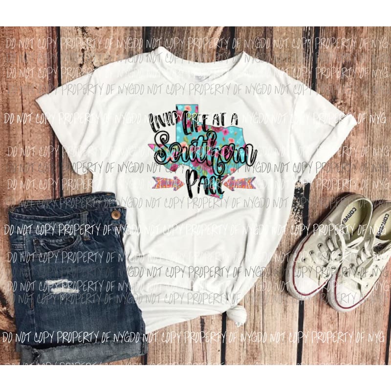 Livin life at a southern pace Sublimation transfers Heat Transfer