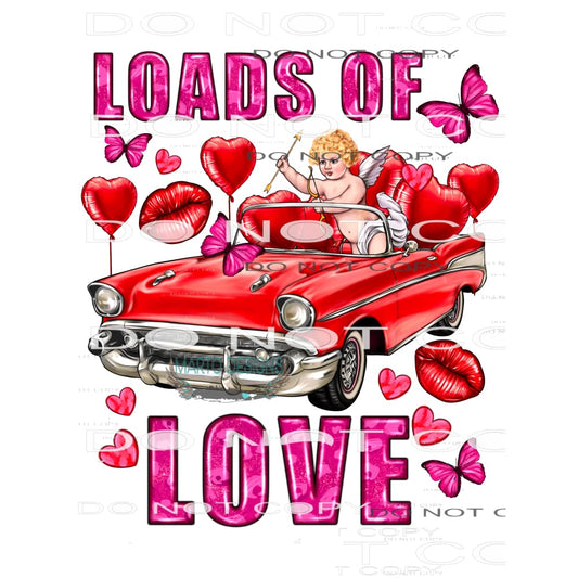 Loads Of Love #8739 Sublimation transfers - Heat Transfer