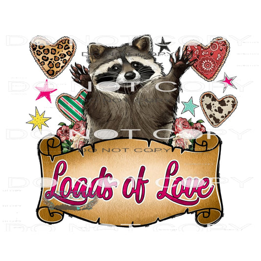 Loads Of Love #9487 Sublimation transfers - Heat Transfer
