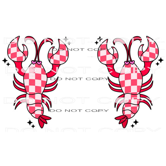 Lobsters #9003 Sublimation transfers - Heat Transfer Graphic