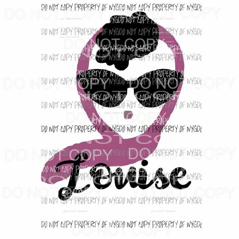 Louise # 3 Sublimation transfers Heat Transfer