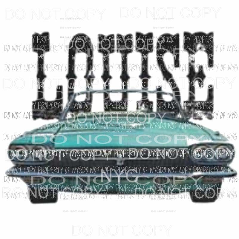 Louise car Sublimation transfers Heat Transfer