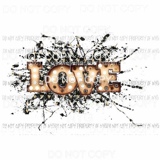 Love #26 Sublimation transfers Heat Transfer
