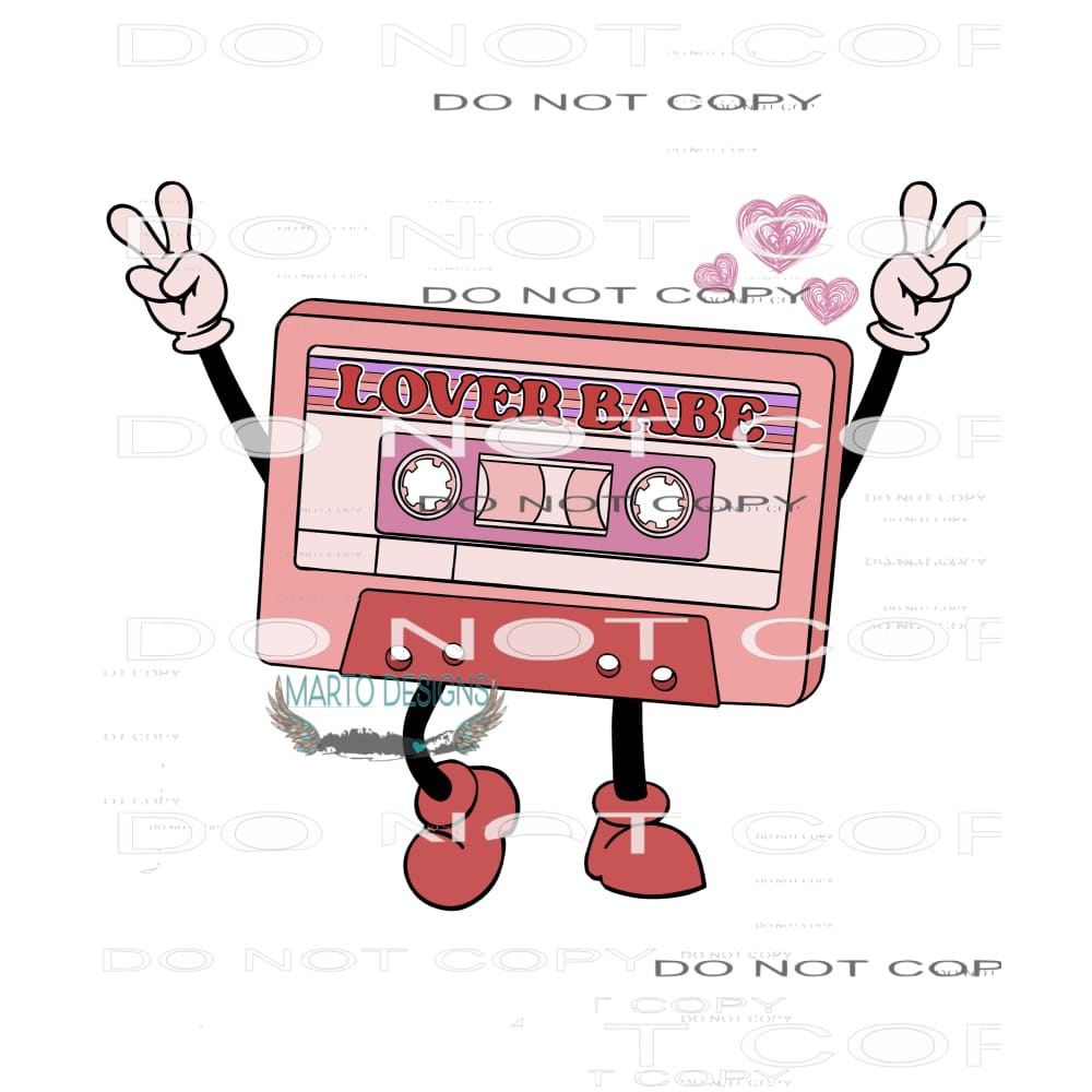 Lover Babe #9085 Sublimation transfers - Heat Transfer