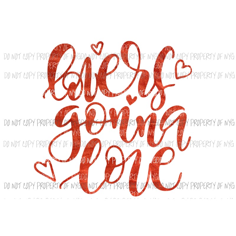 Lovers gonna love sublimation transfer Heat Transfer
