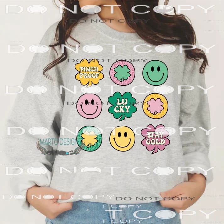 Lucky #10124 Sublimation transfers - Heat Transfer Graphic