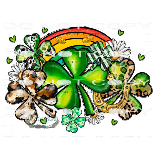 Lucky And Blessed #9705 Sublimation transfers - Heat