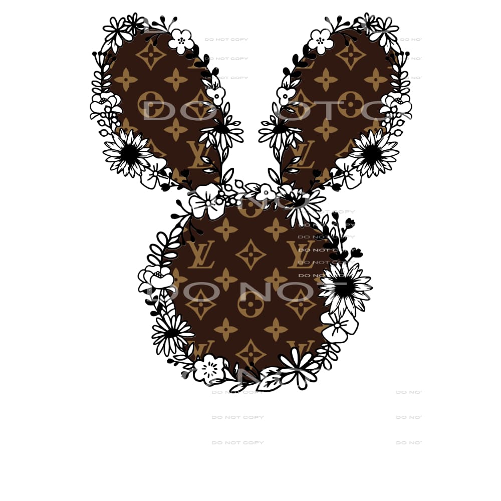lv flower bunny #4461 Sublimation transfers - Heat Transfer
