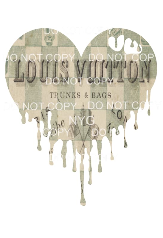 LV heart # 8222 Sublimation transfers - Heat Transfer