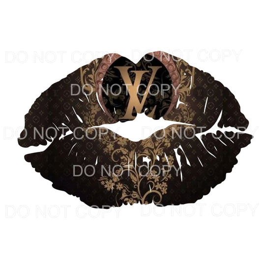 LV LIPS # 24 Sublimation transfers - Heat Transfer