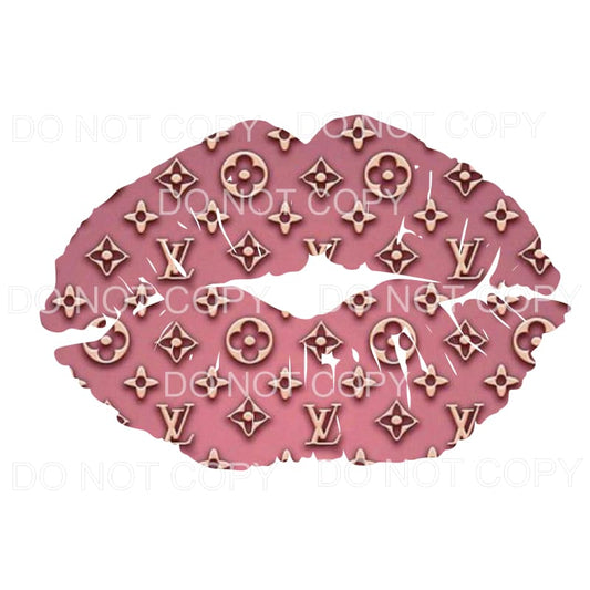 LV LIPS # 25 Sublimation transfers - Heat Transfer