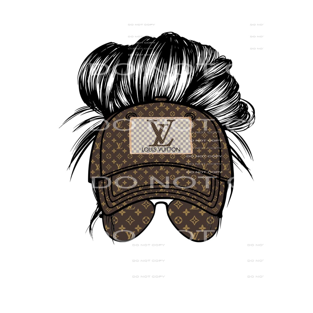 lv messy bun # 9036 Sublimation transfers - Heat Transfer