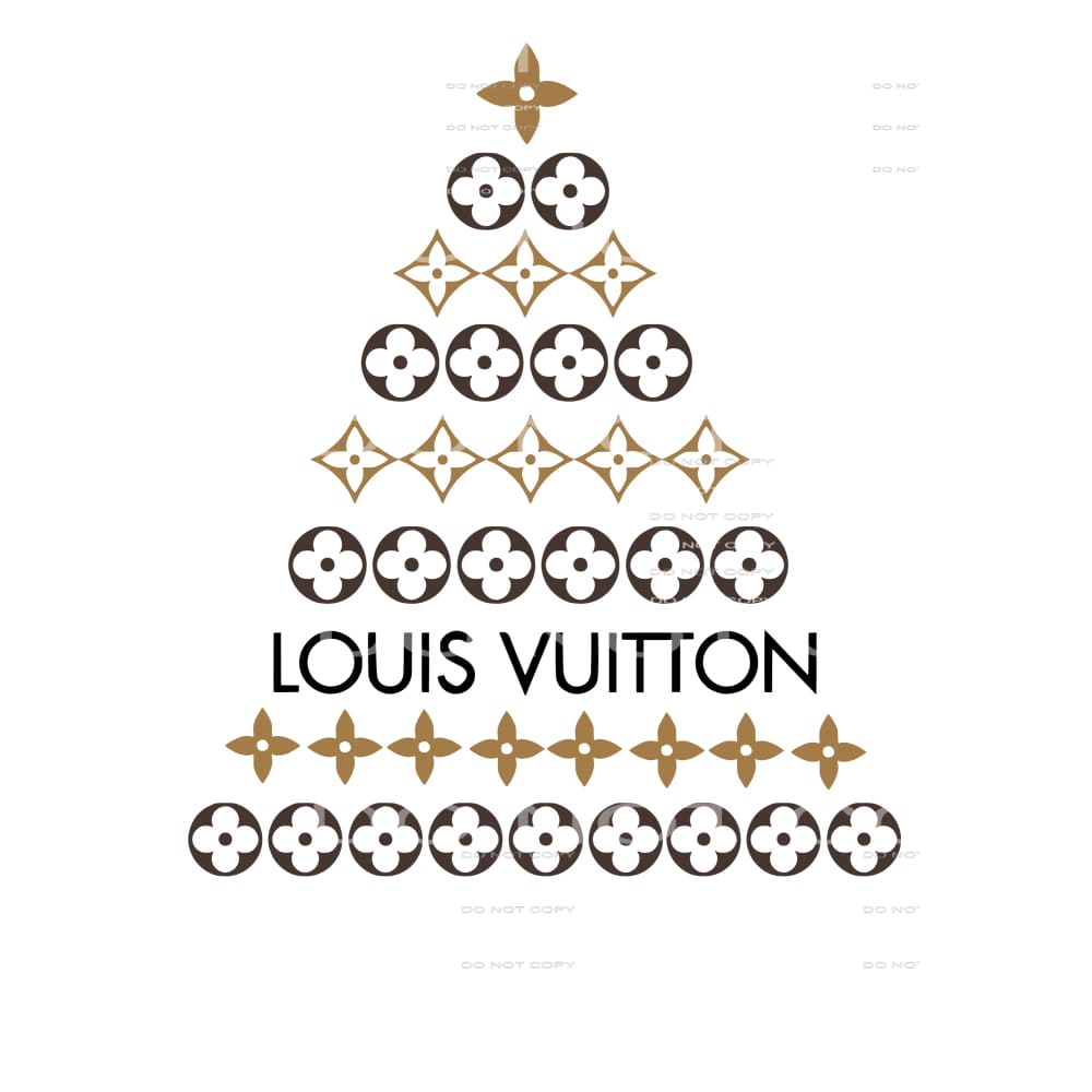 LV TREE # 2289 Sublimation transfers - Heat Transfer Graphic