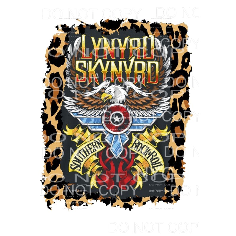 Lynyrd Skynyrd # 6 Sublimation transfers - Heat Transfer