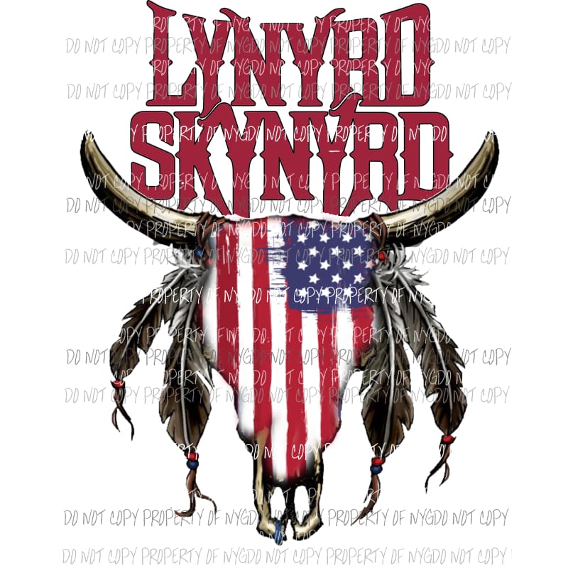 Lynyrd Skynyrd sublimtion transfer Heat Transfer
