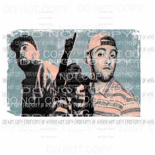 Mac Miller #2 Sublimation transfers Heat Transfer