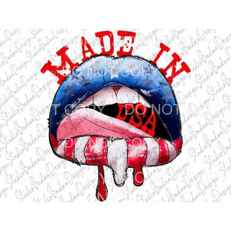 Made In the USA drip 1.00 Sublimation transfers - Heat 