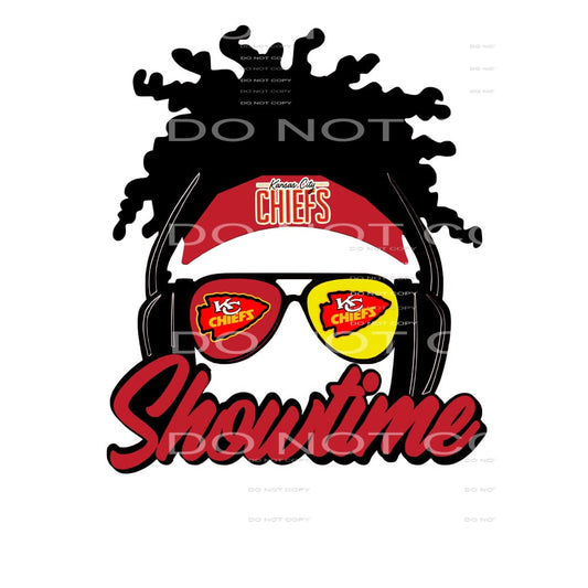 mahomes chiefs showtime # 15 KC Sublimation transfers - Heat