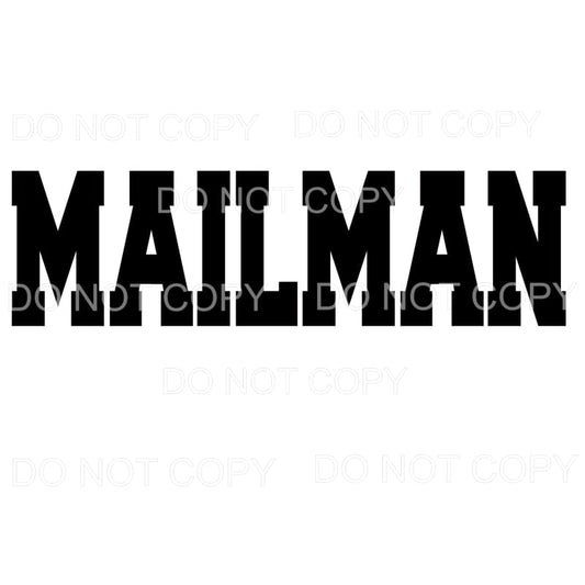 MAILMAN 2 Sublimation transfers - Heat Transfer