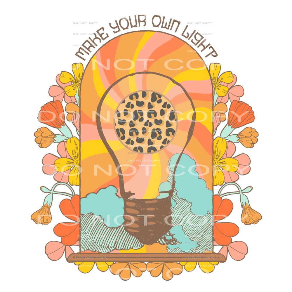make your own light #6480 Sublimation transfers - Heat 