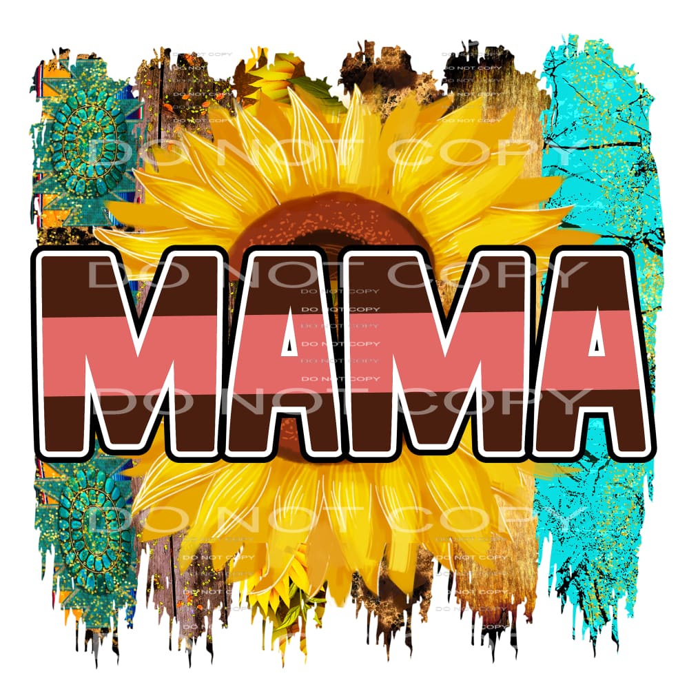 Mama #5065 Sublimation transfers - Heat Transfer Graphic Tee