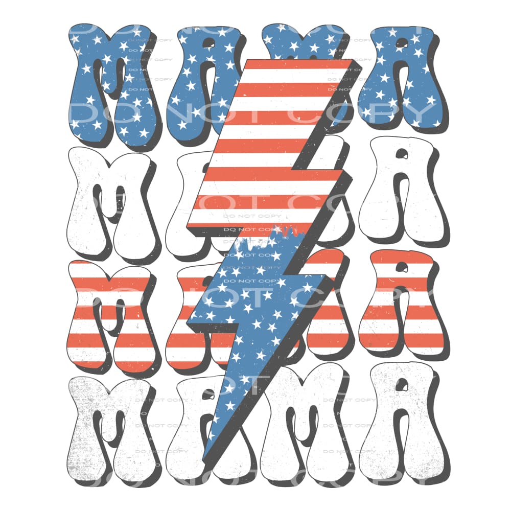 mama #6820 Sublimation transfers - Heat Transfer