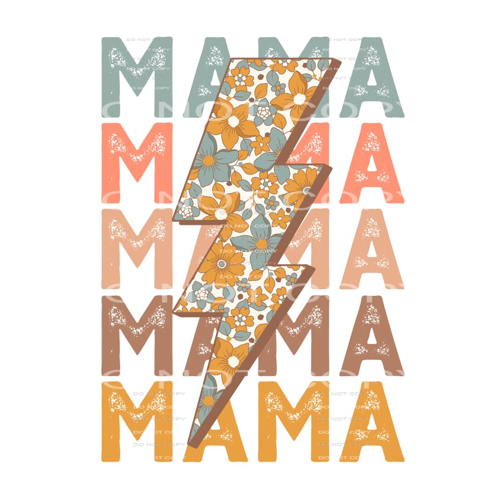 mama #7279 Sublimation transfers - Heat Transfer