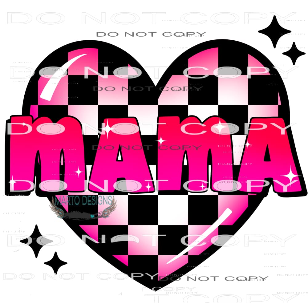 Mama #9169 Sublimation transfers - Heat Transfer Graphic Tee