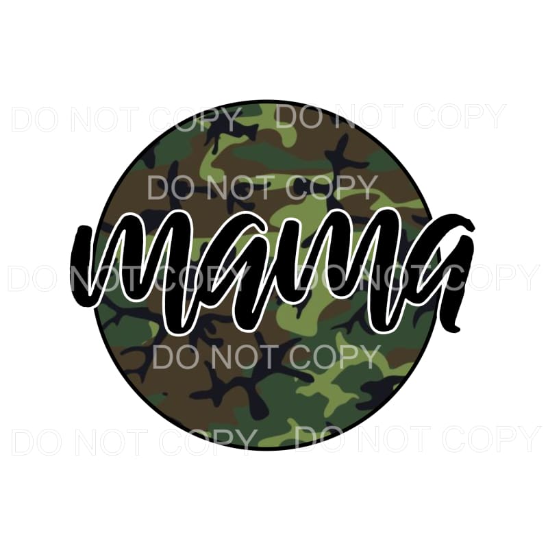 Mama Circle # 2 Sublimation transfers - Heat Transfer