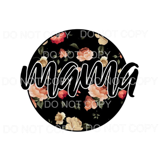Mama Circle # 6 Sublimation transfers - Heat Transfer