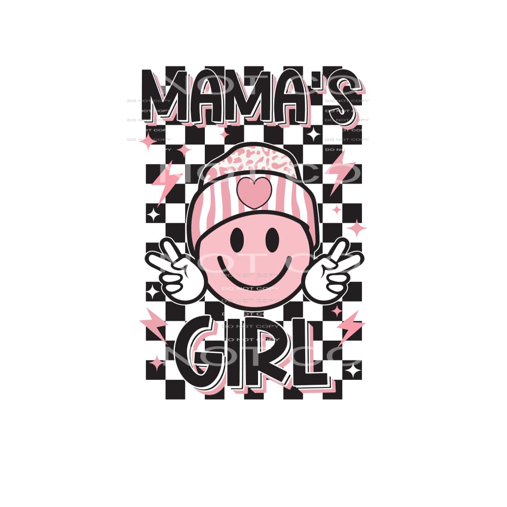 Mama’s Girl #4877 Sublimation transfers - Heat Transfer