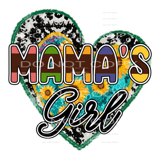Mama’s Girl #5069 Sublimation transfers - Heat Transfer