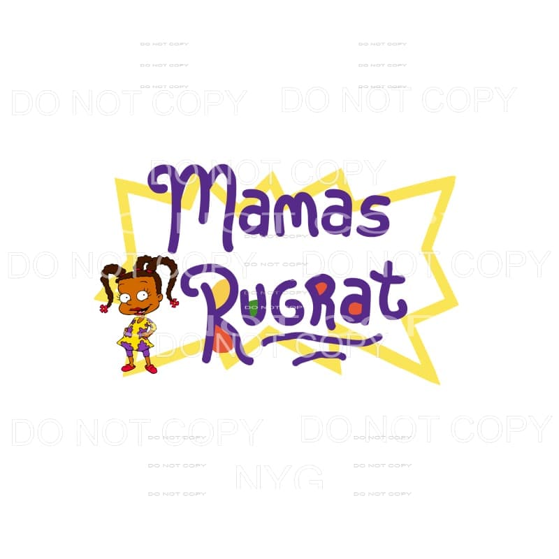 Mamas Rugrat Susie Sublimation transfers - Heat Transfer