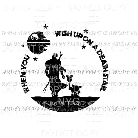 mandalorian and yoda Sublimation transfers Heat Transfer