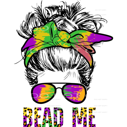 Mardi Gras # 2457 Sublimation transfers - Heat Transfer