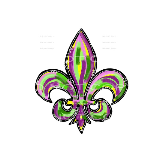 Mardi Gras # 2465 Sublimation transfers - Heat Transfer