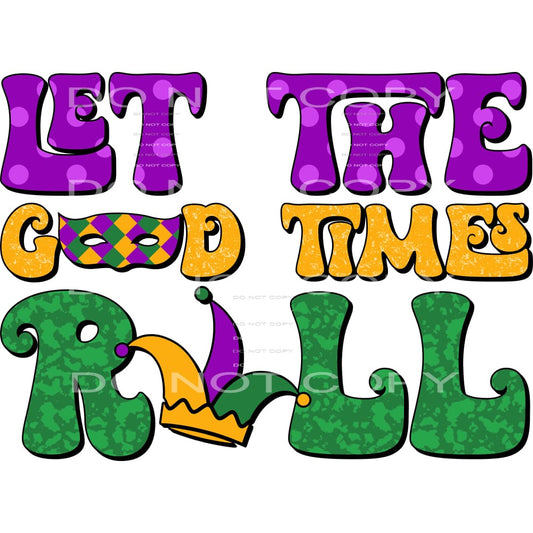 Mardi Gras # 2466 Sublimation transfers - Heat Transfer