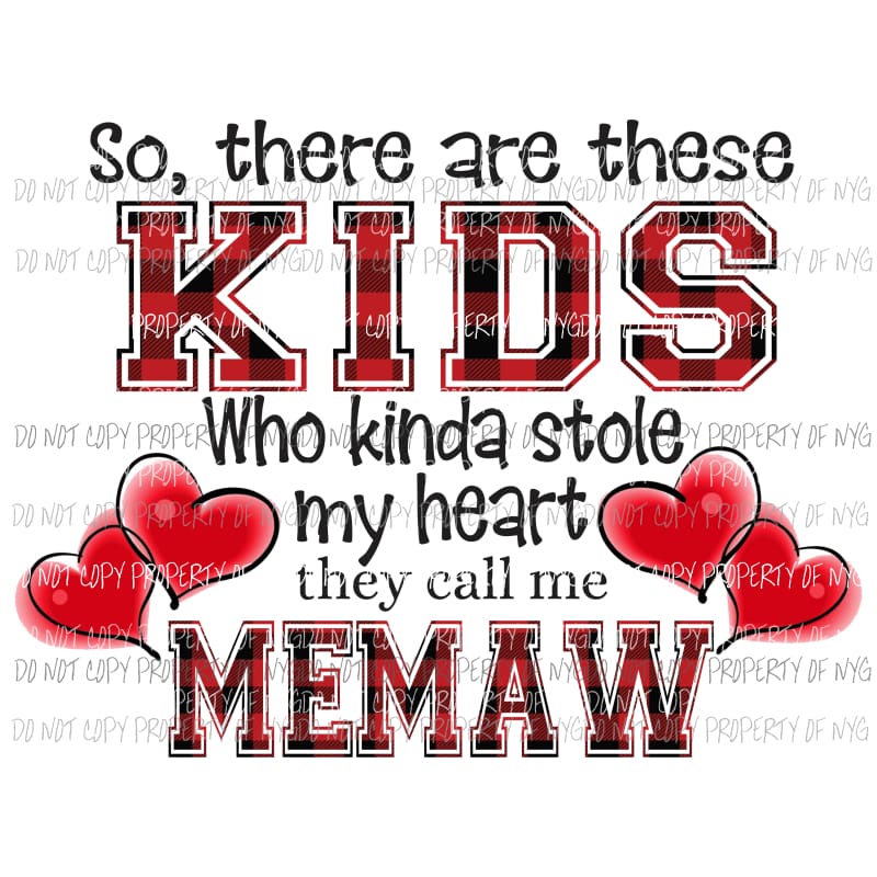 Memaw Sublimation transfers Heat Transfer