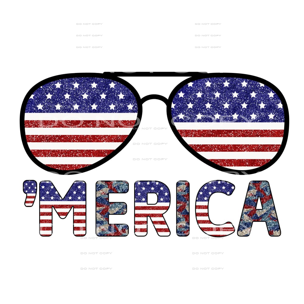 ’Merica #5191 Sublimation transfers - Heat Transfer Graphic
