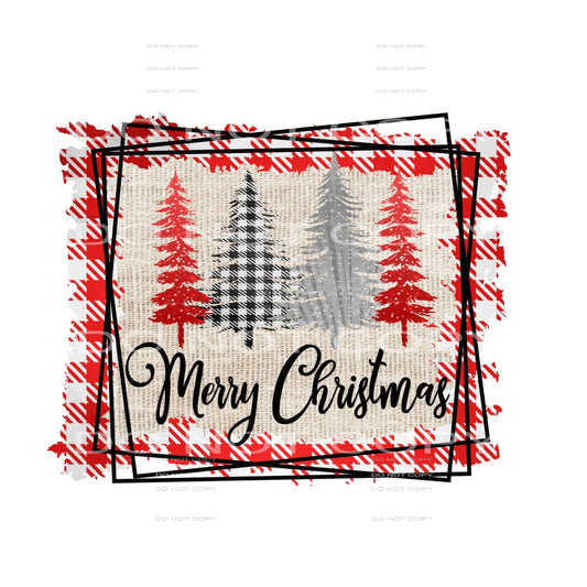 Merry Christmas #7368 Sublimation transfers - Heat Transfer