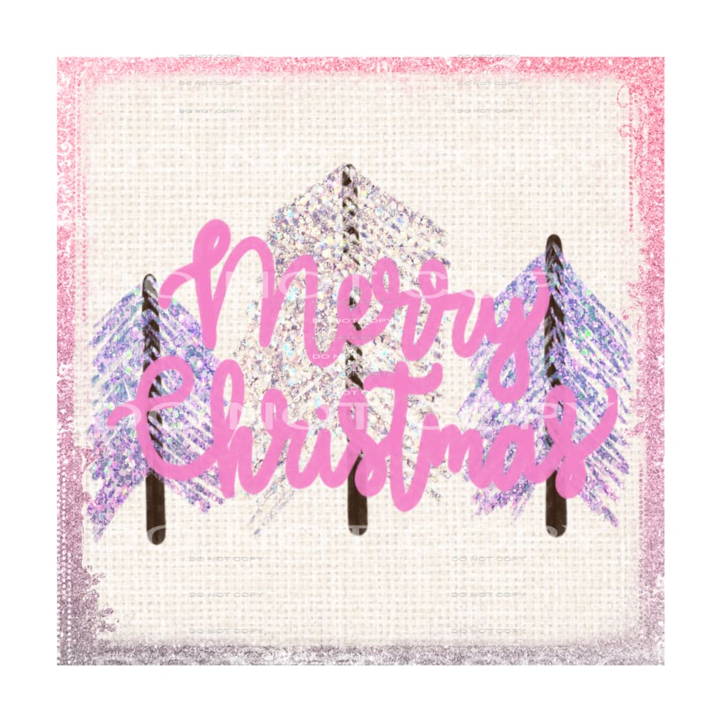 Merry Christmas #7625 Sublimation transfers - Heat Transfer