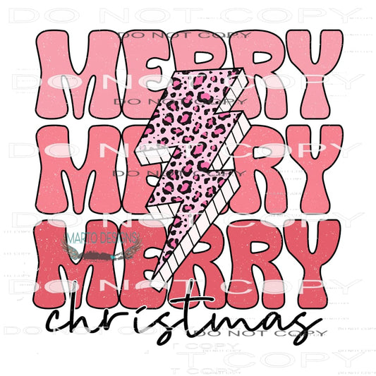 Merry Christmas #8006 Sublimation transfers - Heat Transfer