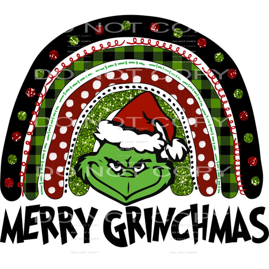 Merry Grinchmas #7492 Sublimation transfers - Heat Transfer