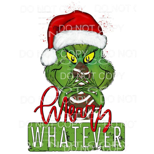 Merry Whatever little Debbie # 9604 Sublimation transfers - 