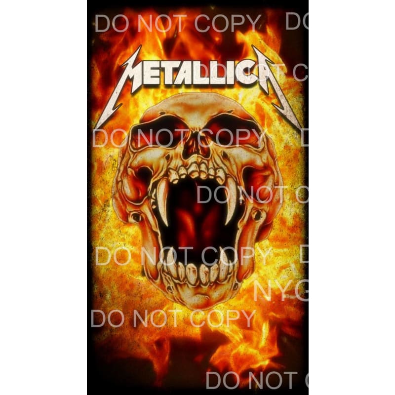 Metallica #7 Sublimation transfers - Heat Transfer
