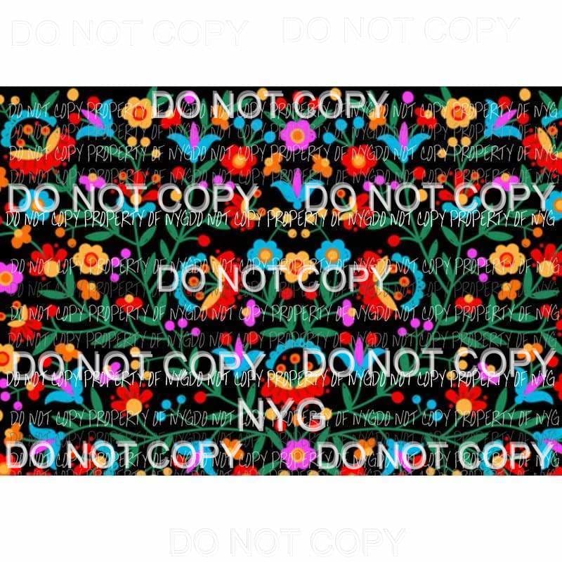Mexican Sheet #2 Sublimation transfers 13 x 9 inches Heat Transfer