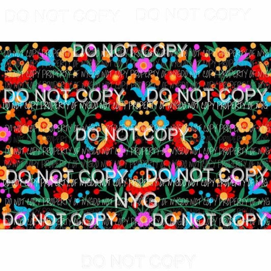Mexican Sheet #2 Sublimation transfers 13 x 9 inches Heat Transfer